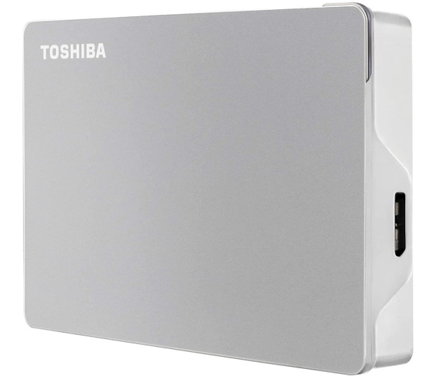 TOSHIBA Canvio Flex 4TB, USB 3.0, Silver - 620490 - zdjęcie 3